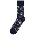 DEDICATED - Socks Sigtuna Ski Team - Multifunktionssocken 41-45 blau