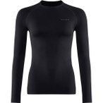 FALKE Damen Langarmshirt Maximum Warm, Größe M in Schwarz