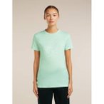 ICEBREAKER Damen T-Shirts/Tanks ku.Arm Da Merino 150 Tech Lite SS Tee Hike Path,