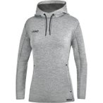 JAKO Damen Kapuzensweat Premium Basics, Größe 34 in Grau