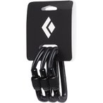 Black Diamond HotForge Screwgate 3 Pack Schraubkarabiner, black
