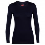 Icebreaker - Women's 260 Tech L/S Crewe - Merinounterwäsche Gr L blau
