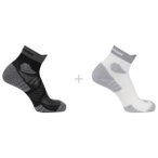 Salomon - Aero Ankle 2-Pack - Laufsocken 36-38 grau