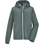 KILLTEC Kinder Unterjacke KOS 139 BYS FLC JCKT, Größe 176 in Grau