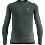 ODLO Herren Unterhemd BL TOP Crew neck l/s PERFORMAN, Größe XL in Grau