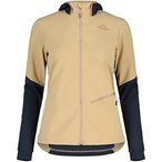 Maloja MarlingM. Puzzle  Damen  Softshelljacke beige Größe S Trekking  Wassera