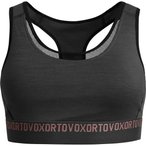 Ortovox 185 Rock'N'Wool Sport BH Damen  Sport-BHs schwarz Größe XS   Hautfreun