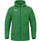 JAKO Unisex Coachjacke One mit Kapuze, Größe L in Grün