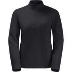 Jack Wolfskin Taunus Half Zip  Damen  Pullover schwarz Größe S Camping  Widers