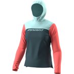 Dynafit Traverse Sun  Damen  Hoodies blau Größe L Trekking  Elastisch