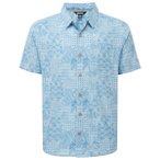 Sherpa - Puja S/S Shirt - Hemd Gr S blau