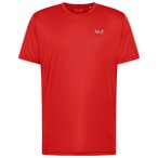 Jack Wolfskin - Tech Tee - Funktionsshirt Gr S rot