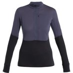 Icebreaker 200 Realfleece Descender Half Zip  Damen  Pullover grau Größe XS Tr