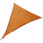 Bent Zip-Canvas Sonnensegel  Tarps & Sonnensegel orange Größe One Size Camping