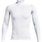 UNDER ARMOUR Herren Langarm HG Armour Comp Mock LS, Größe M in Weiß