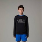 THE NORTH FACE Kinder Sweatshirts lg.Arm Ki B DREW PEAK LIGHT CREW, Größe L in