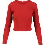 Blutsgeschwister Feels Like Me  Damen  Longsleeves rot Größe S Lifestyle  Haut