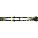 FISCHER Herren Racing Ski RC4 WC RC MT + RC4 Z12 PR, Größe 175 in Schwarz