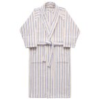 Bongusta - Naram Bathrobe - Bademantel Gr L/XL grau/weiß