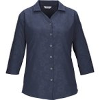 KILLTEC Damen Bluse KOS 62 WMN WVN SHRT, Größe 48 in Grau