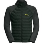 JACK WOLFSKIN Damen Unterjacke ROUTEBURN PRO HYBRID M, Größe S in Grau