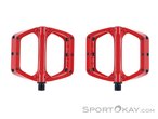 Spank Spoon DC Flat Pedale-Rot-One Size
