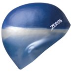 Zoggs - Silicone Cap Multi Colour - Badekappe blau/grau