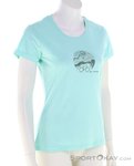 Vaude Cyclist V Damen Bikeshirt-Hell-Blau-36
