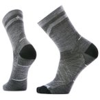 Smartwool - Performance Run Zero Cushion Mid Crew Pattern - Laufsocken 38-41 gra