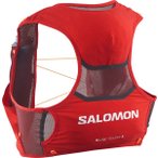 SALOMON Rucksack S/LAB PULSAR 3 SET Fiery Red/ANDORRA/ORA, Größe L in Rot