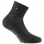Rohner - Fibre Light Quarter - Multifunktionssocken 36-38 schwarz/grau