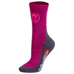 Trollkids - Kids Trekking Mid Cut Socks II 2-Pack - Wandersocken 31-34 lila