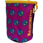 La Sportiva Climbing on the Moon Chalk Bag, fucsia/giallo