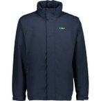 CMP Herren Regenjacke MAN JACKET SNAPS HOOD, Größe 58 in Blau