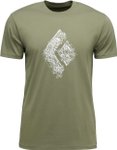 Black Diamond - Bio-Baumwoll-T-Shirt - M Engineered Diamond SS Tee Tundra für H