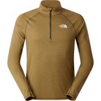The North Face Sunriser 1/4 Zip  Herren  Laufshirts braun Größe XL Trailrunnin