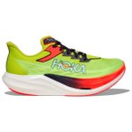 HOKA - Rocket X 3 - Runningschuhe US M5,5 / W6,5 neon yuzu /blau