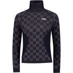 Mons Royale Ascender Merino Seamless Mock  Damen  Langarm Unterhemden grau Grö�