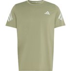 adidas Iconic Running  Herren  Laufshirts tengrn Größe S Laufen | Trailrunning