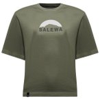 Salewa - Women's Eagle Sunrise T-Shirt S/S - T-Shirt Gr 34 oliv