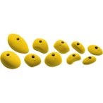 Ocun Holds 2 Slopers Klettergriff Set (Größe One Size, gelb)