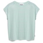 ARMEDANGELS - Women's Slub Jersey Stripe - T-Shirt Gr L grau