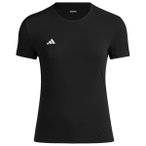 adidas - Women's Adizero Essentials Running Tee - Laufshirt Gr L schwarz