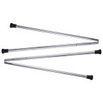 Big Agnes - Accessory Backpacking Tarp Poles Gr One Size grau