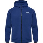 HUMMEL Herren Kapuzensweat hmlTECH FLEECE REGULAR ZIP HOODIE, Größe S in Blau