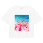 DEDICATED - Women's T-Shirt Vadstena - T-Shirt Gr XS weiß