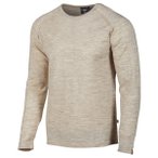 Ivanhoe of Sweden - NLS Beech Crewneck - Wollpullover Gr M beige/grau