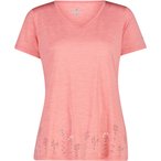 CMP Melange Print  Damen  T-Shirts rosa Größe XL Trekking  Geruchsneutralisier