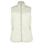 Stoic - Women's MerinoHighPile357 VallsboSt. Vest - Fleeceweste Gr XS weiß/beig