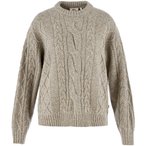 Fjällräven Övik Cable Knit  Damen  Pullover beige Größe XL Lifestyle  Schne
